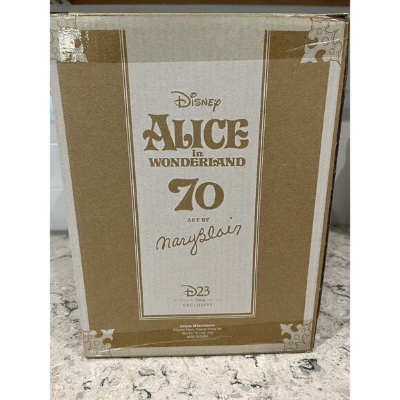 Alice in Wonderland 70th Anniversary Cheshire Cat 9.5-Inch Plush by Mary Blair - Picture 4 of 9